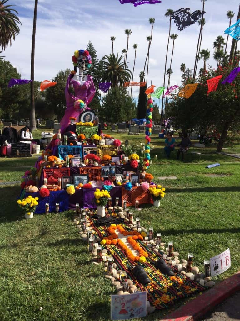 Day of the Dead in the Hollywood Forever Cemetery 