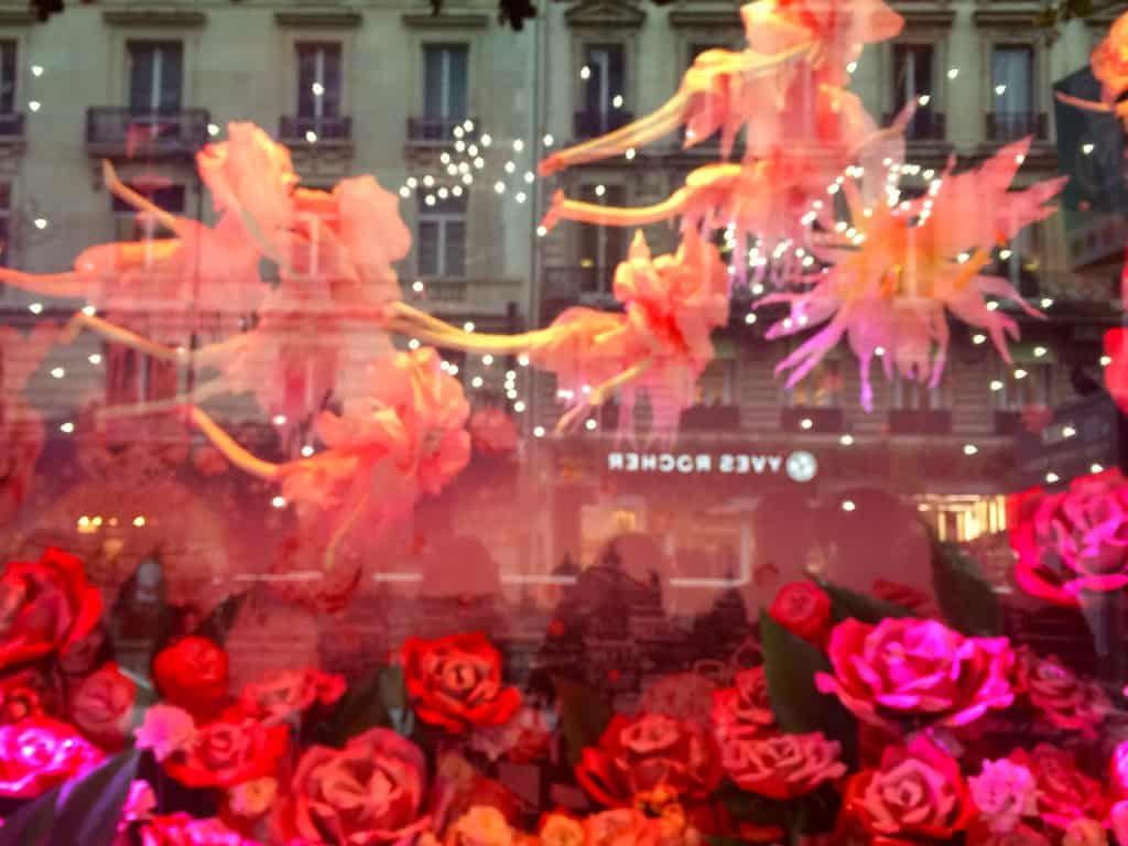 Christmas shopping in Paris