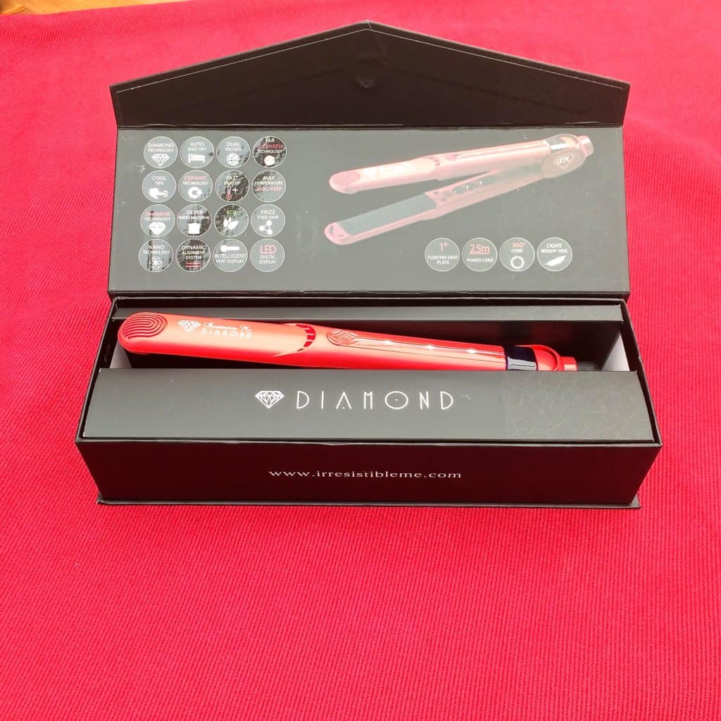 Diamond flat iron