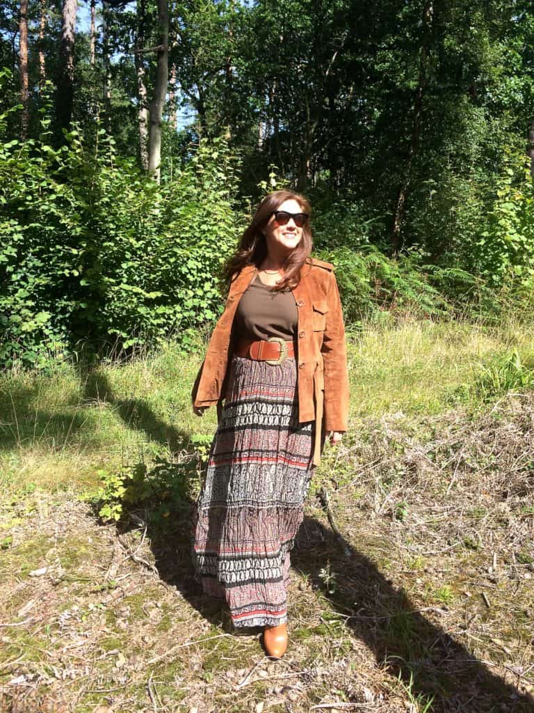 maxi skirts in the fall