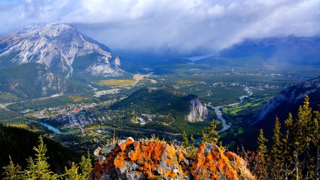 the heart of the Canadian Rocky Mountains