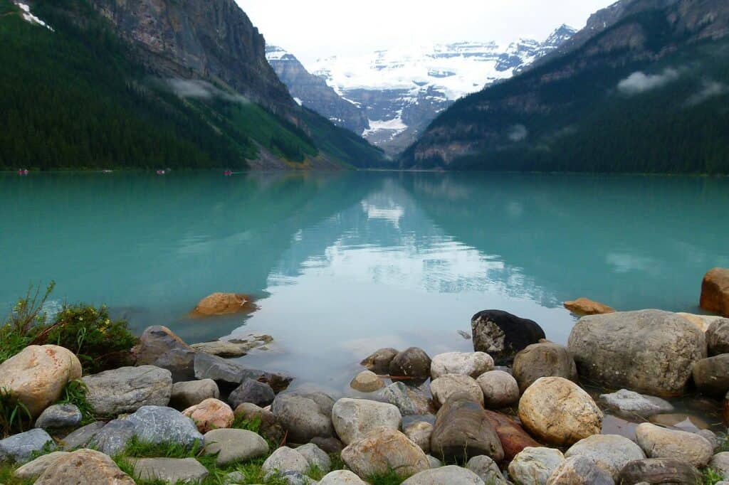 the heart of the Canadian Rocky Mountains