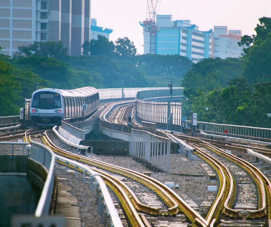 Singapore MRT train 