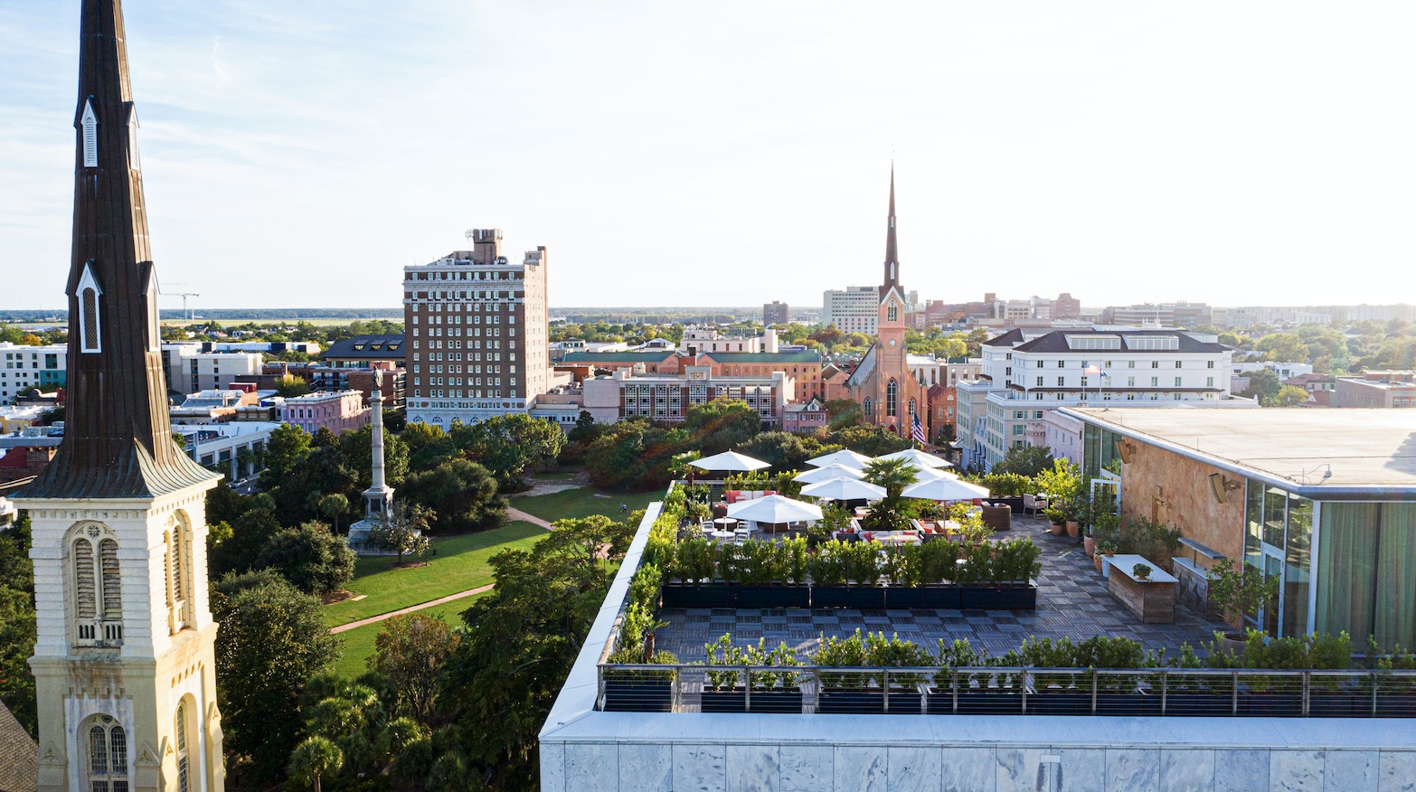 Five Best Rooftop Bars in Charleston