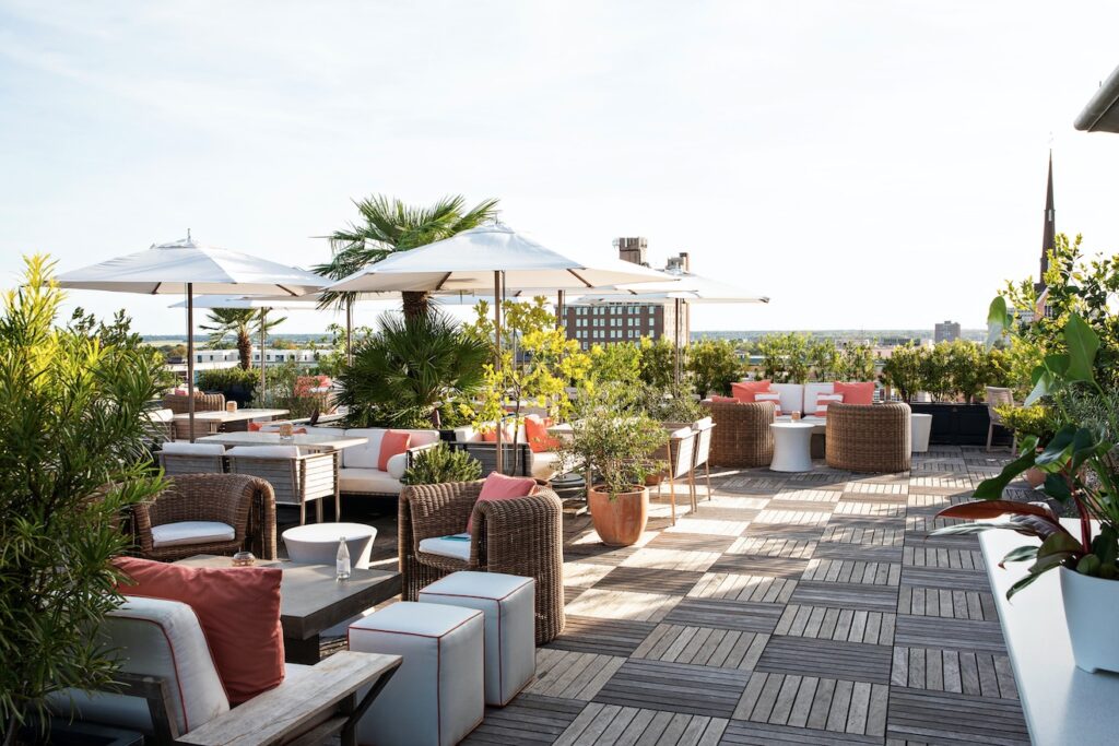 Five Best Rooftop Bars in Charleston