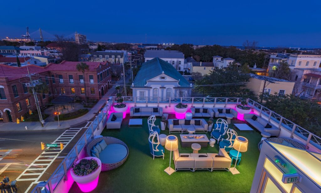 Five Best Rooftop Bars in Charleston