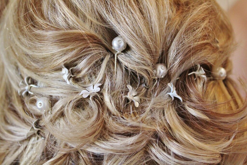 Bridal hair