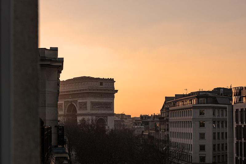 A romantic weekend in Paris 