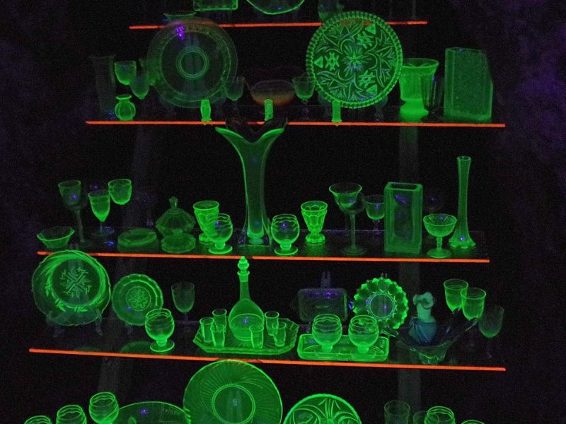 Exploring the Color Variations of Uranium Glass