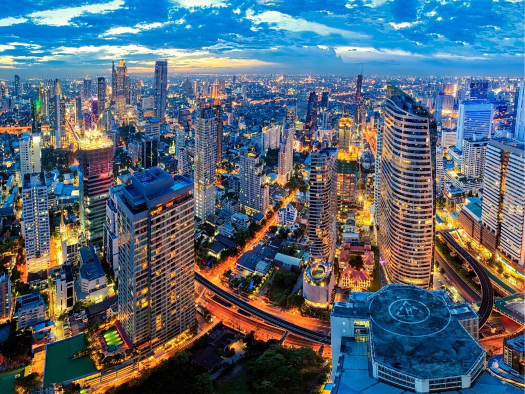 Bangkok skyscape