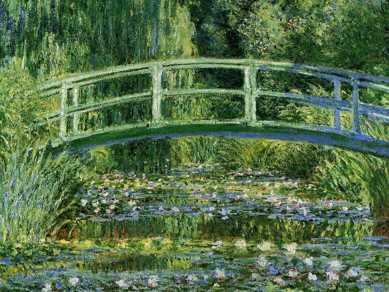 Monet painting