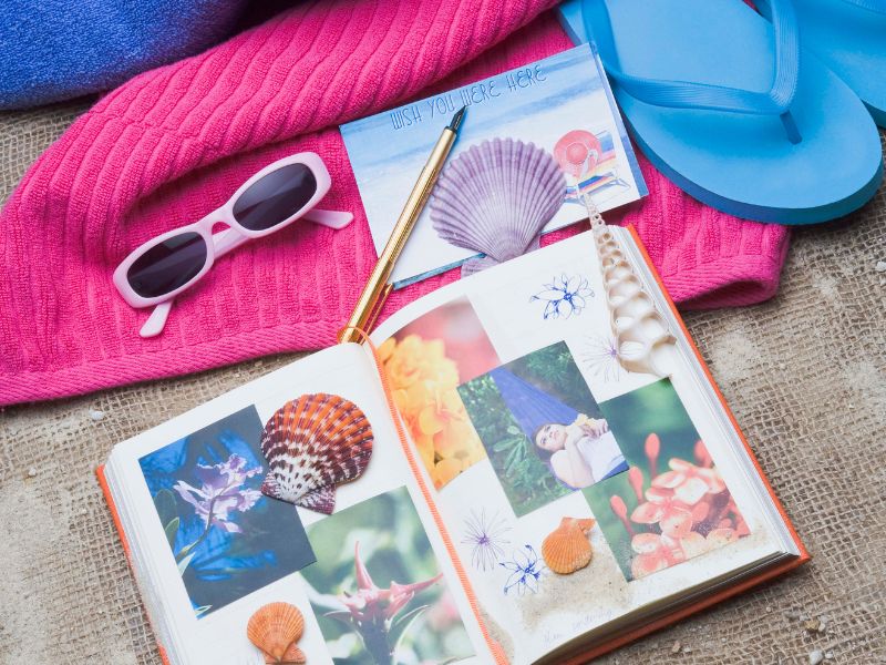 Beach Day Scrapbook