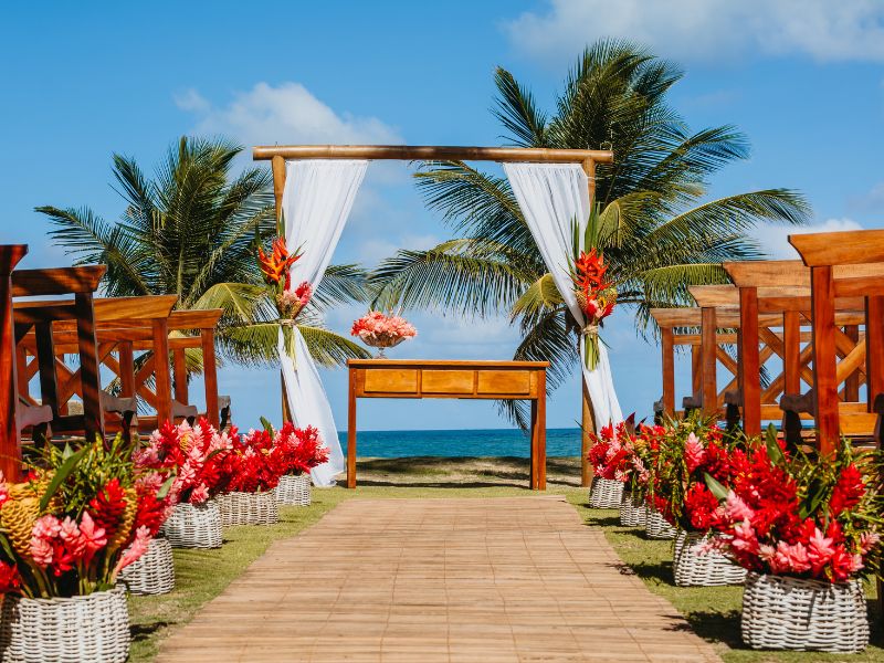 Beach wedding