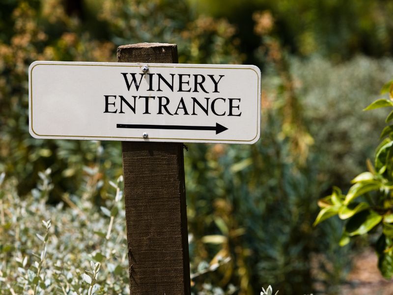 Winery Sign