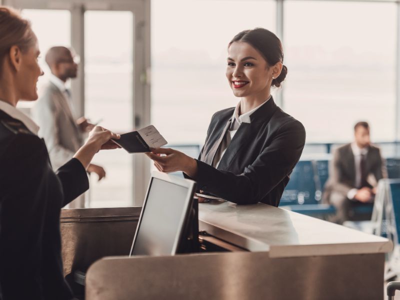 Airport check-in