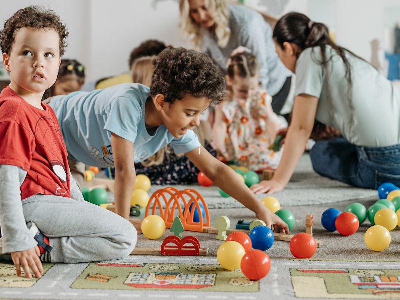 Children playing