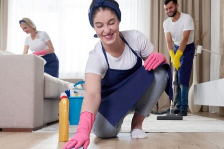 Professional cleaners Creating a Sparkling Clean Environment