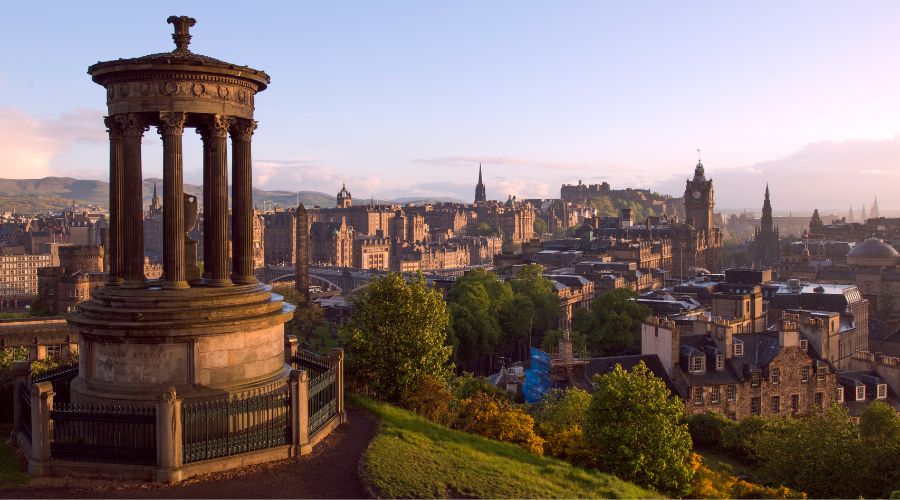 The Ten Best Places to celebrate New Year 2025. 5: Edinburgh