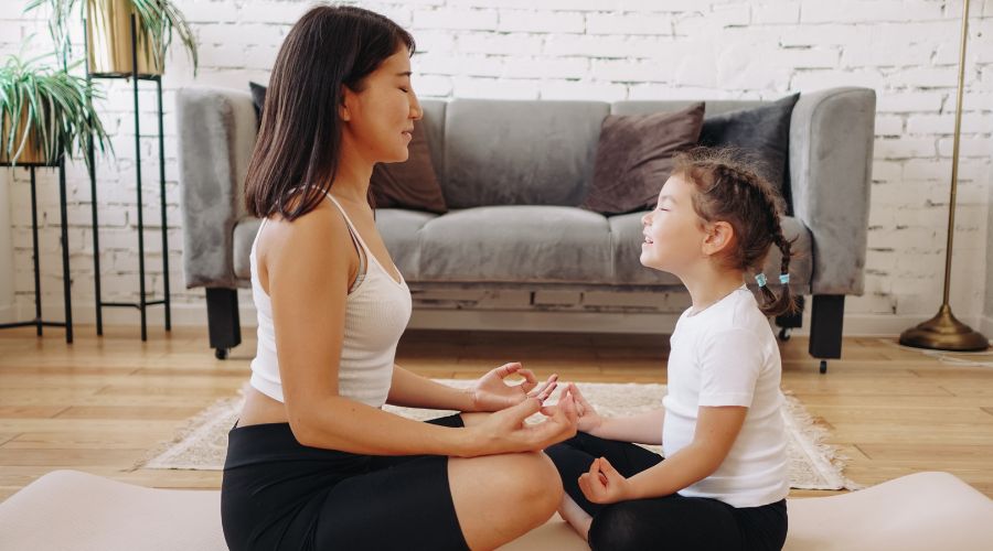 Teaching Children the Importance of Self Care with meditation