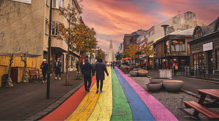 Rainbow Street Reykavik