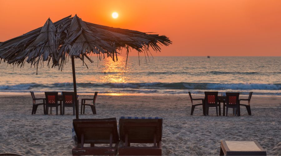 The Ten Best Places to celebrate New Year 2025. 3: Goa