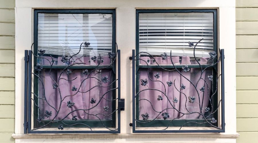 Window security bars