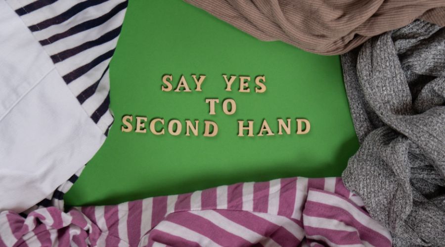 Say yes to second hand to Creating a Sustainable Wardrobe: Timeless Fashion Choices